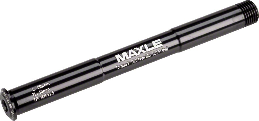 RockShox Maxle Stealth Front Thru Axle: 15×110, 158mm Length, Boost Compatible