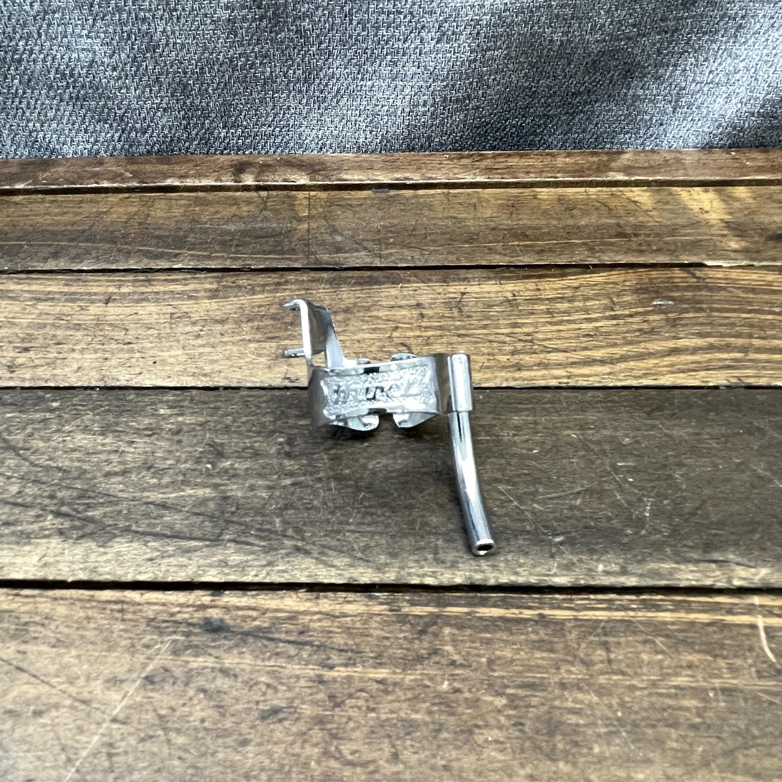 Vintage Huret Shift Cable Guide Silver Steel 1in France Bicycle Bike