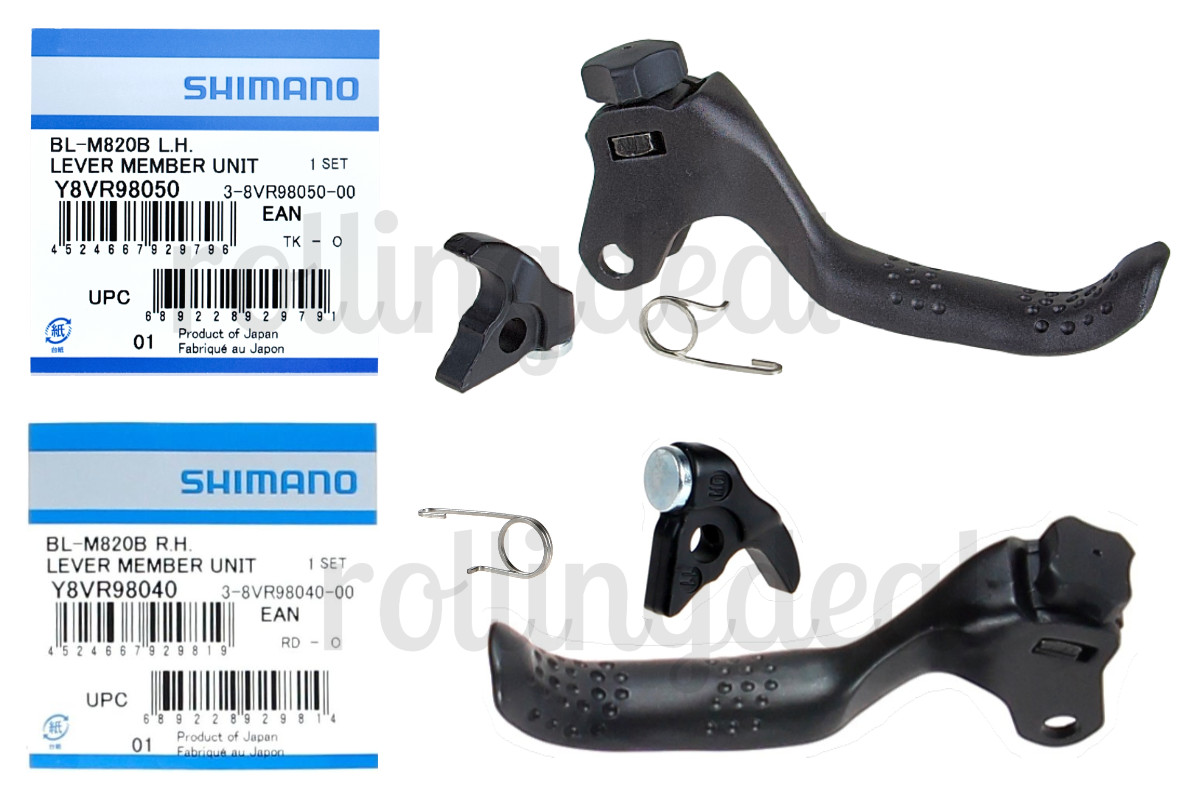 Shimano Saint 10-Speed BL-M820-B Left & Right Lever Member Unit Pair New