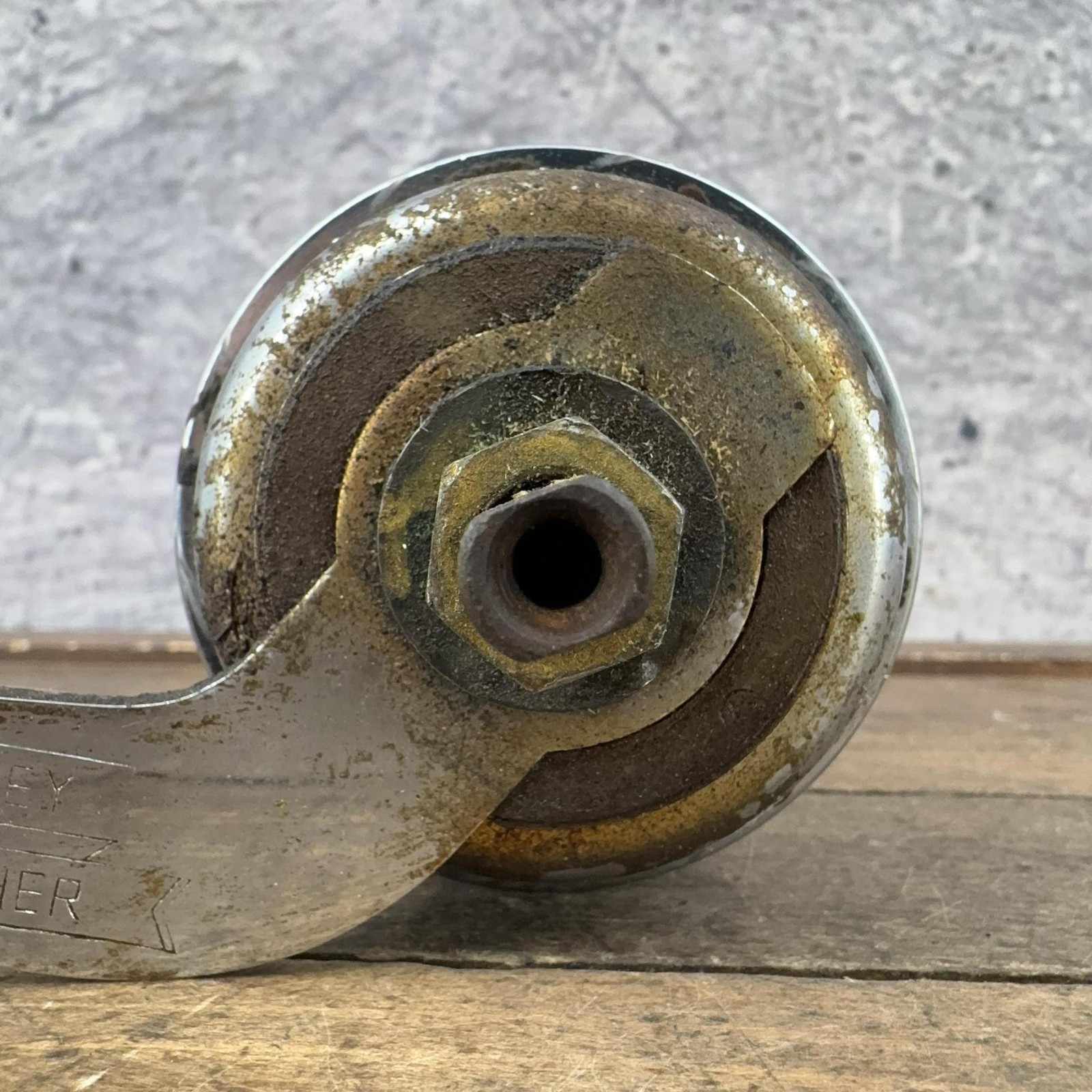 Vintage Sturmey Archer TCW III Hub 3 Speed Coaster Brake 40 Hole 1963 Rear
