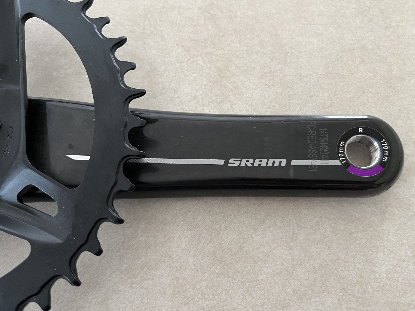 New SRAM Red XPLR Wide DUB Carbon Fiber 170mm 40t 1x 12 13 Direct Mount Crank