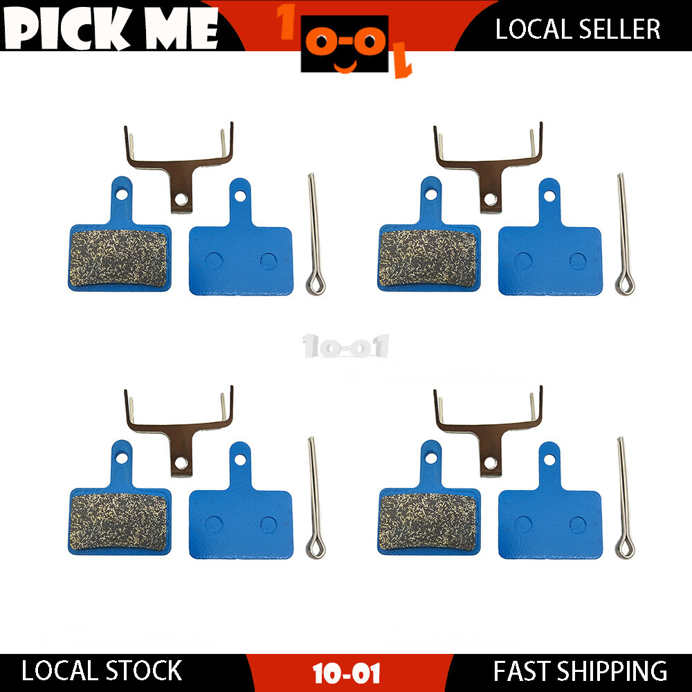 4 Pairs Semi Metal Bicycle bike Disc Brake Pads For TEKTRO HD-E350 E-Bike