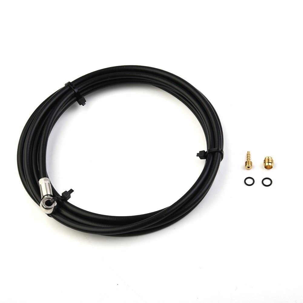 2m Fit Magura-Mt4/mt5/mt6/mt7/mt8 & Mt Trail Rubber Black Bike Brake Hose Set