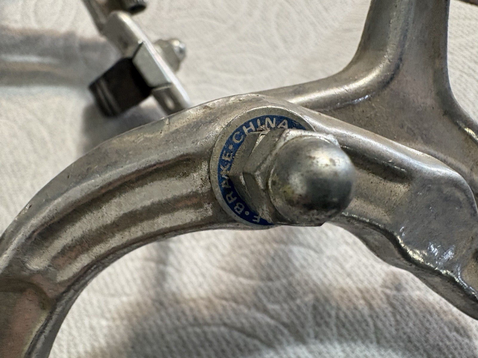 BMX 1000A Sidepull Brake Caliper PAIR Front Rear Silver used brakes APSE CHINA