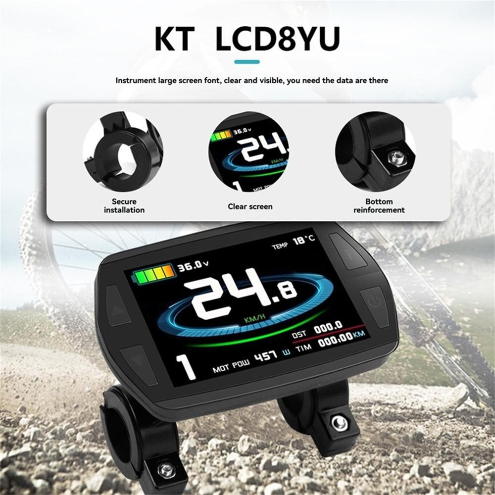 KT 35A Sine Wave Controller 36V-52V for 1000W/1500W E-bike w/ KT Display HAU