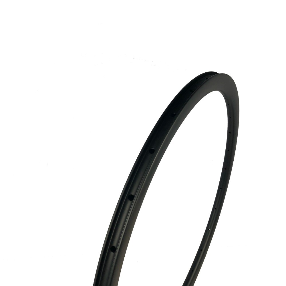 Carbon Bike Rims 30-50mm Deep Clincher Tubeless V/Disc Brake 26mm/29mm Wider