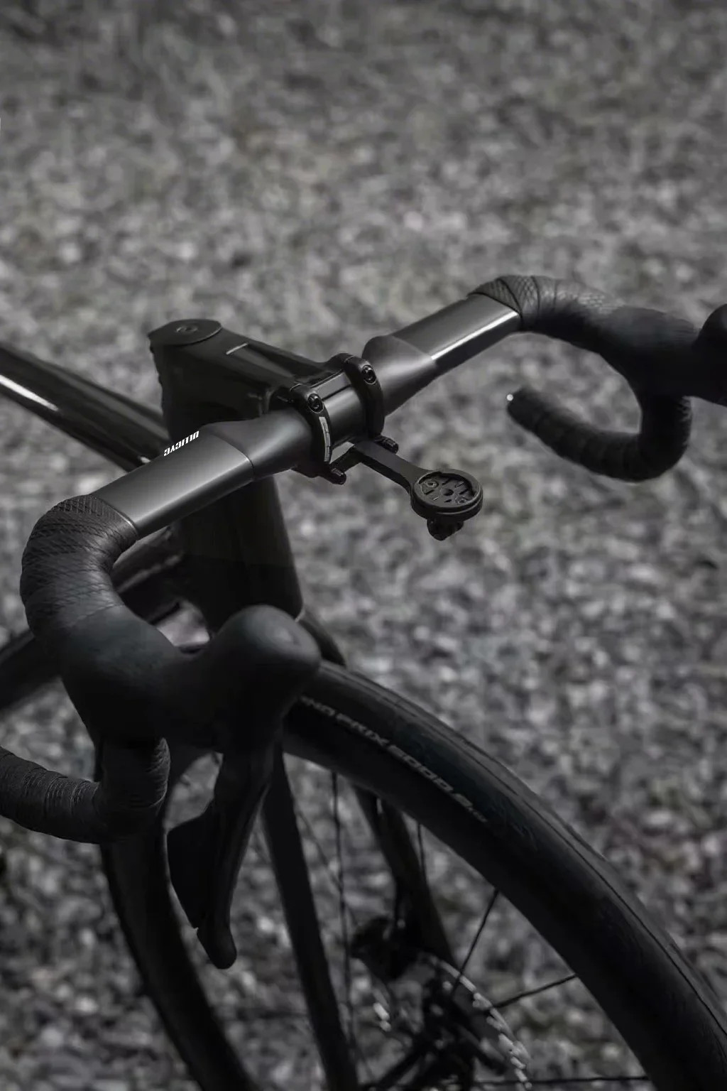Aero Gravel Bike Handlebar Black Matt 340mm/360mm/380mm Half Internal Routing