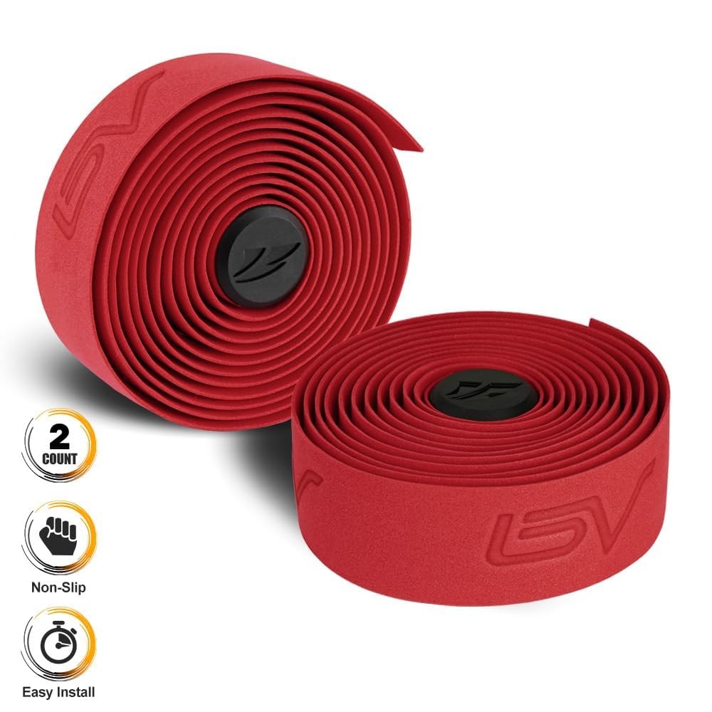 EVA Road Bike Handlebar Tapes, Bicycle Bar Tape, Cycling Handle Wraps � 2 Rolls