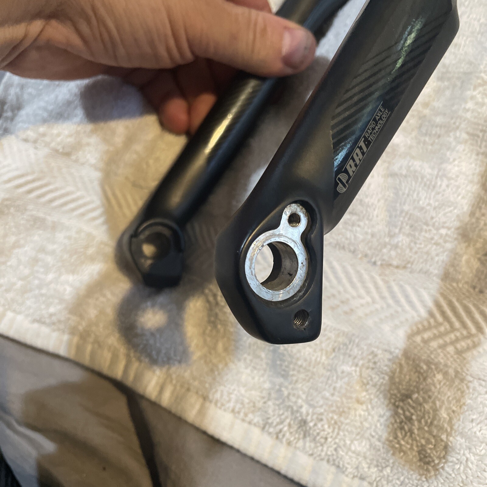 Focus Carbon Fiber Disc Brake Fork 700c 100mm hub spacing