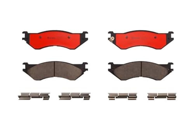 P18023N Premium Ceramic Rear Disc Brake Pad Set DODGE OE# 5093257AA