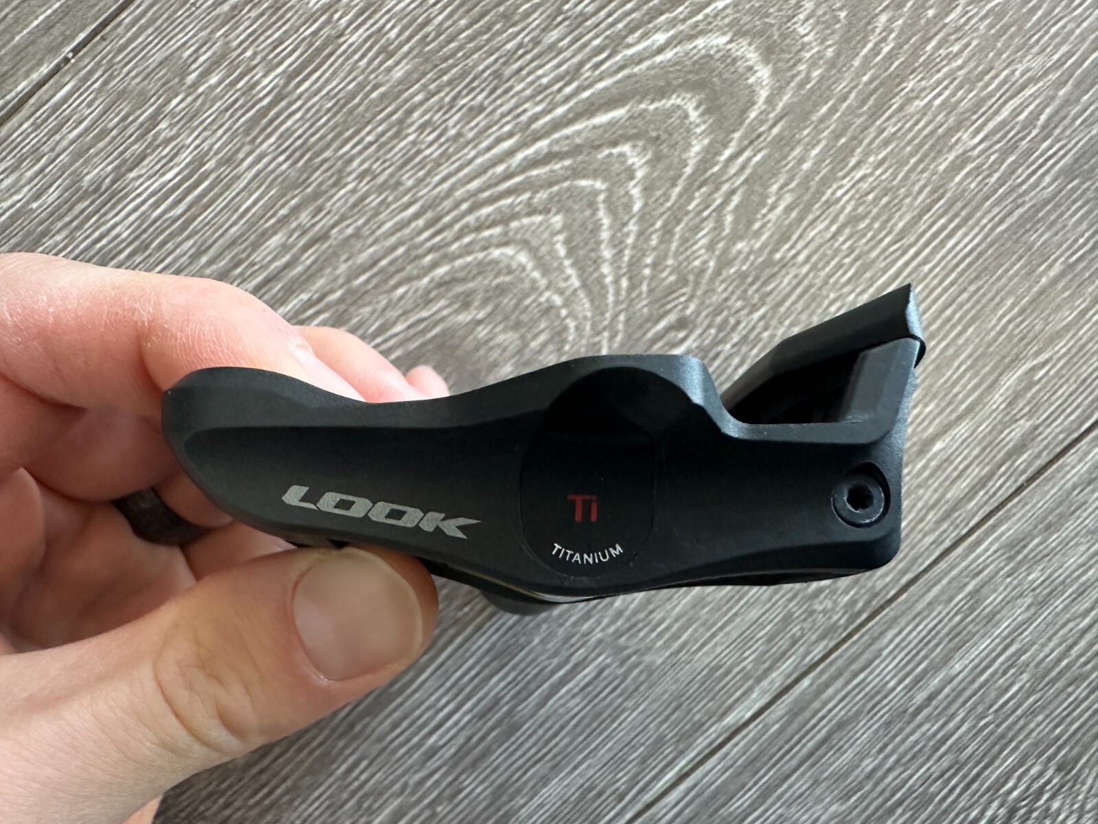 ꙮ *LEFT* Look Keo Blade Carbon Fiber Body Ceramic Ti Titanium SINGLE Pedal 16