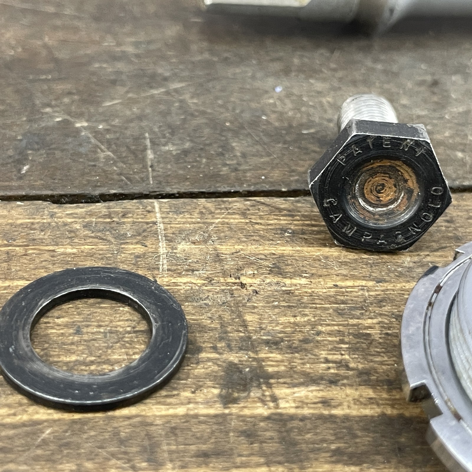 Vintage Campagnolo Pista Bottom Bracket 68-P-120 1.370x24TPI Italy Parts Track
