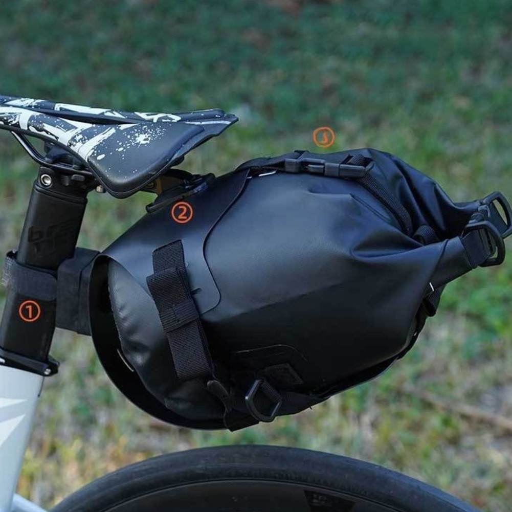 Sturdy PP Saddle Bag Bracket for Bicycles for supports Up to 12 Kilograms Load