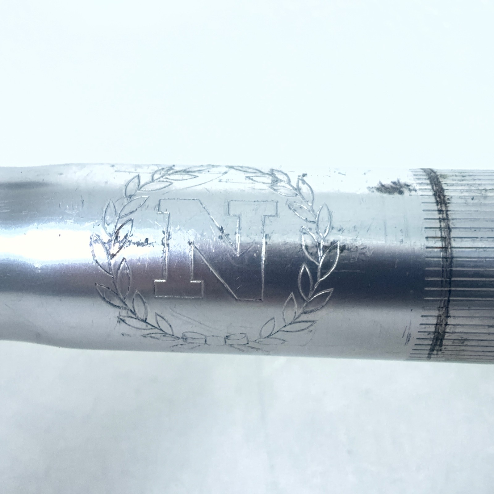 Vintage Nitto Olympiade 114 Drop Handlebar Ø25.4 mm/380mm Alloy Silver Japan