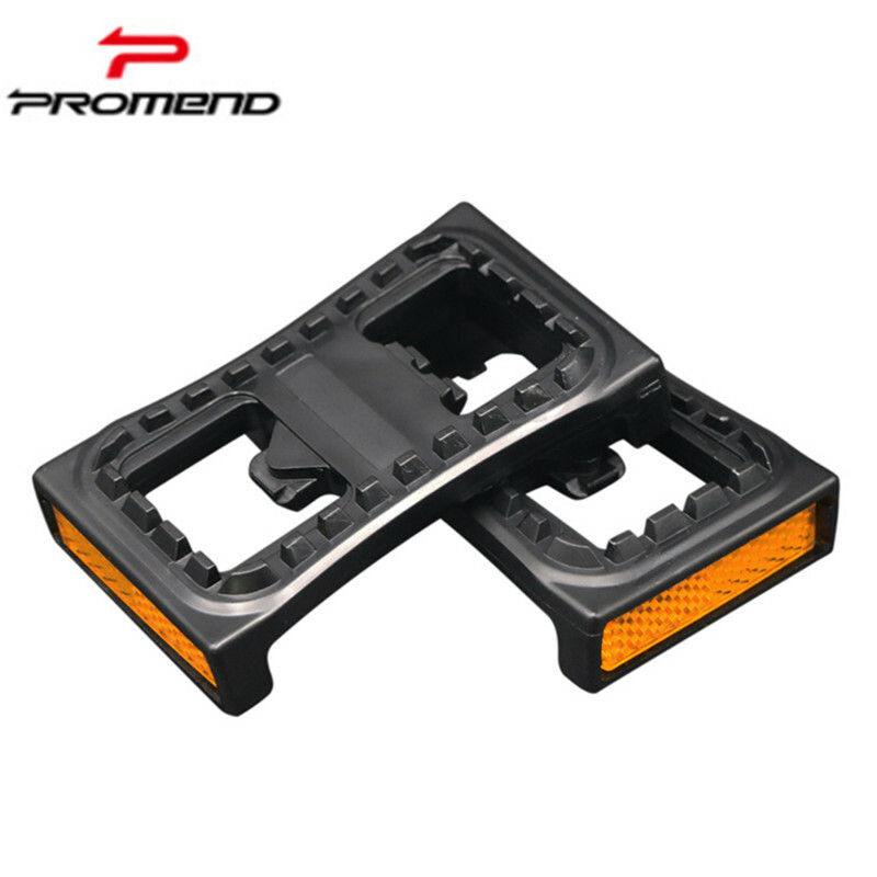 Promend MTB Pedal Cleats Flat Adapter Self Locking Pedal SPD Platform Conversion