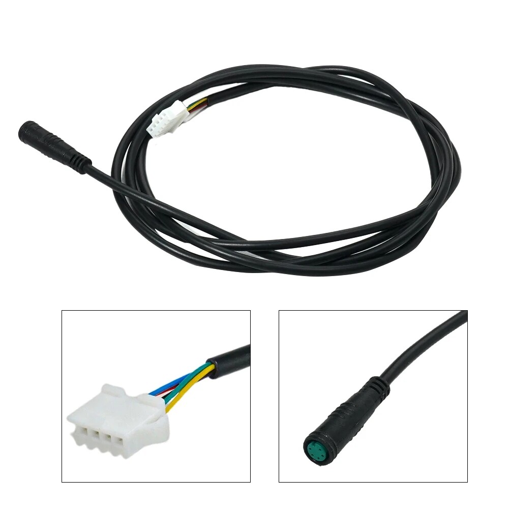 E-bike KT Display Extension Cable 5pin Waterproof to SM Plug Adapter Cable