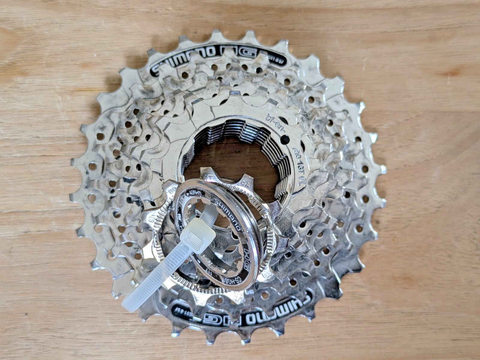 Genuine Shimano Alivio CS-HG51 Cassette – 8 Speed, 11-28t Mountain Gravel Bike