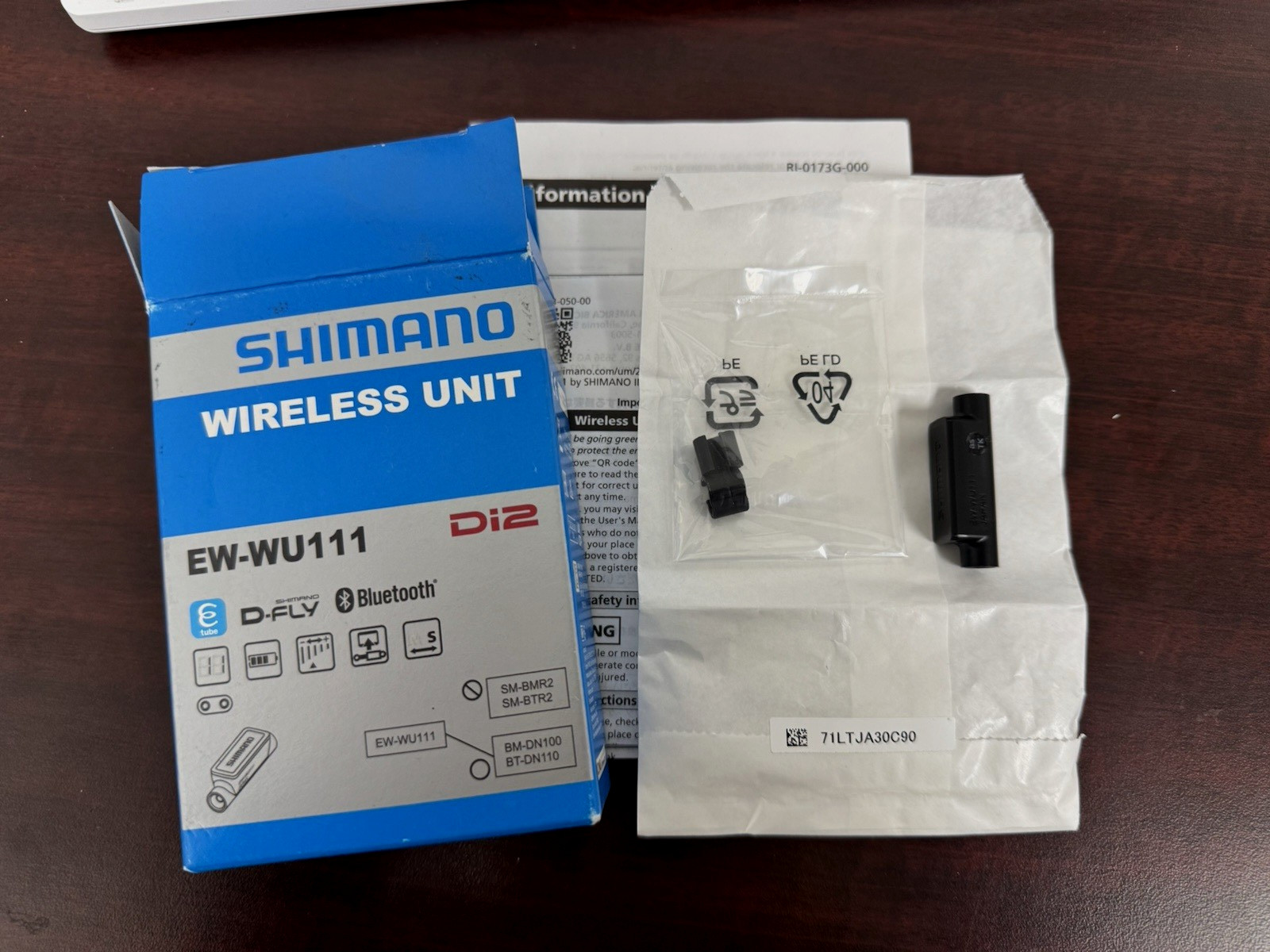 New Shimano Wireless Unit Di2 SYSTEM EW-WU111 Bluetooth D-FLY