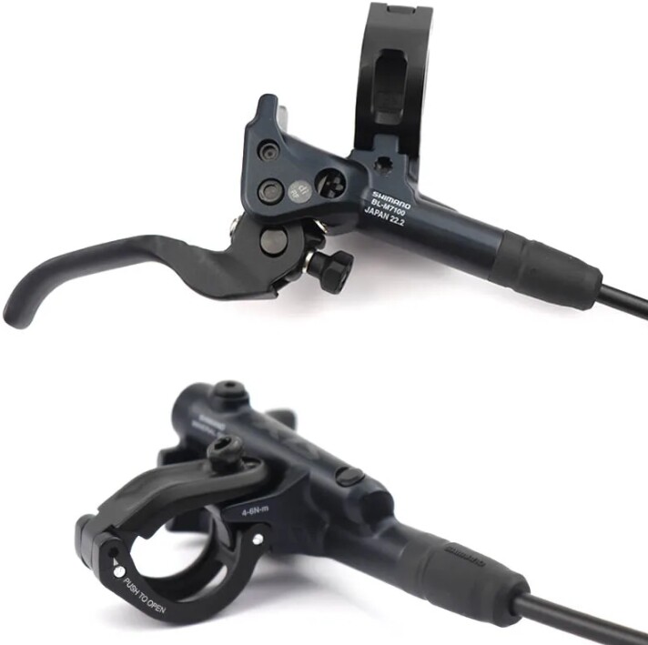 Shimano SLX M7120 M7100 Hydraulic Disc Brake Set Resin/Resin lec/Metal lec Pads