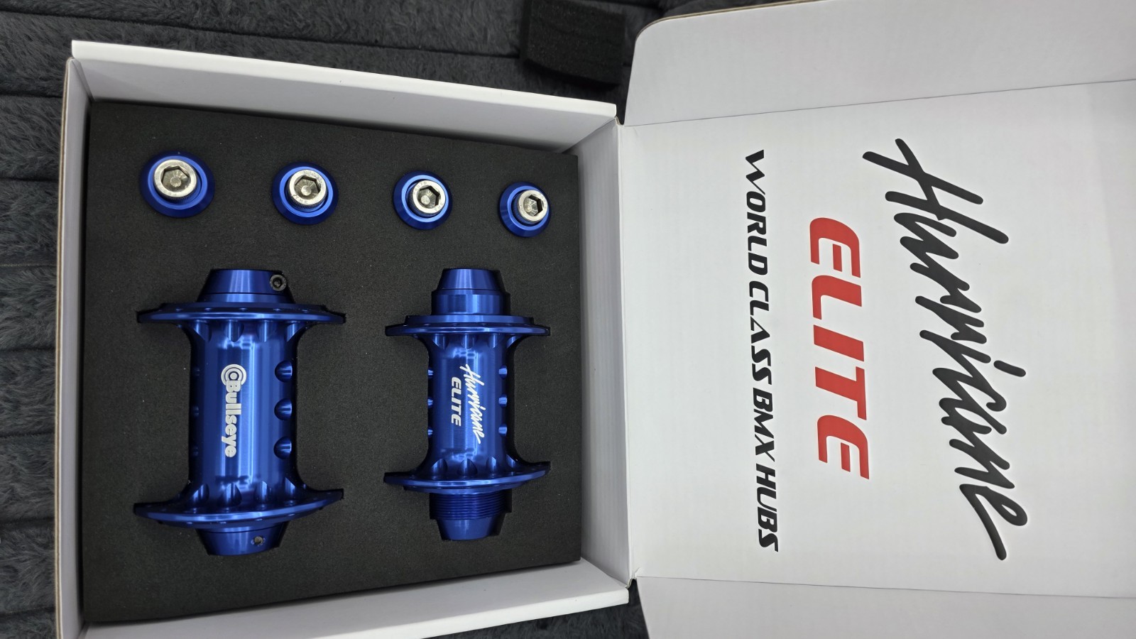 BULLSEYE 🎯 Hurricane Elite Hubs Top Notch With Volcanos BMX GT SE bikes Hutch