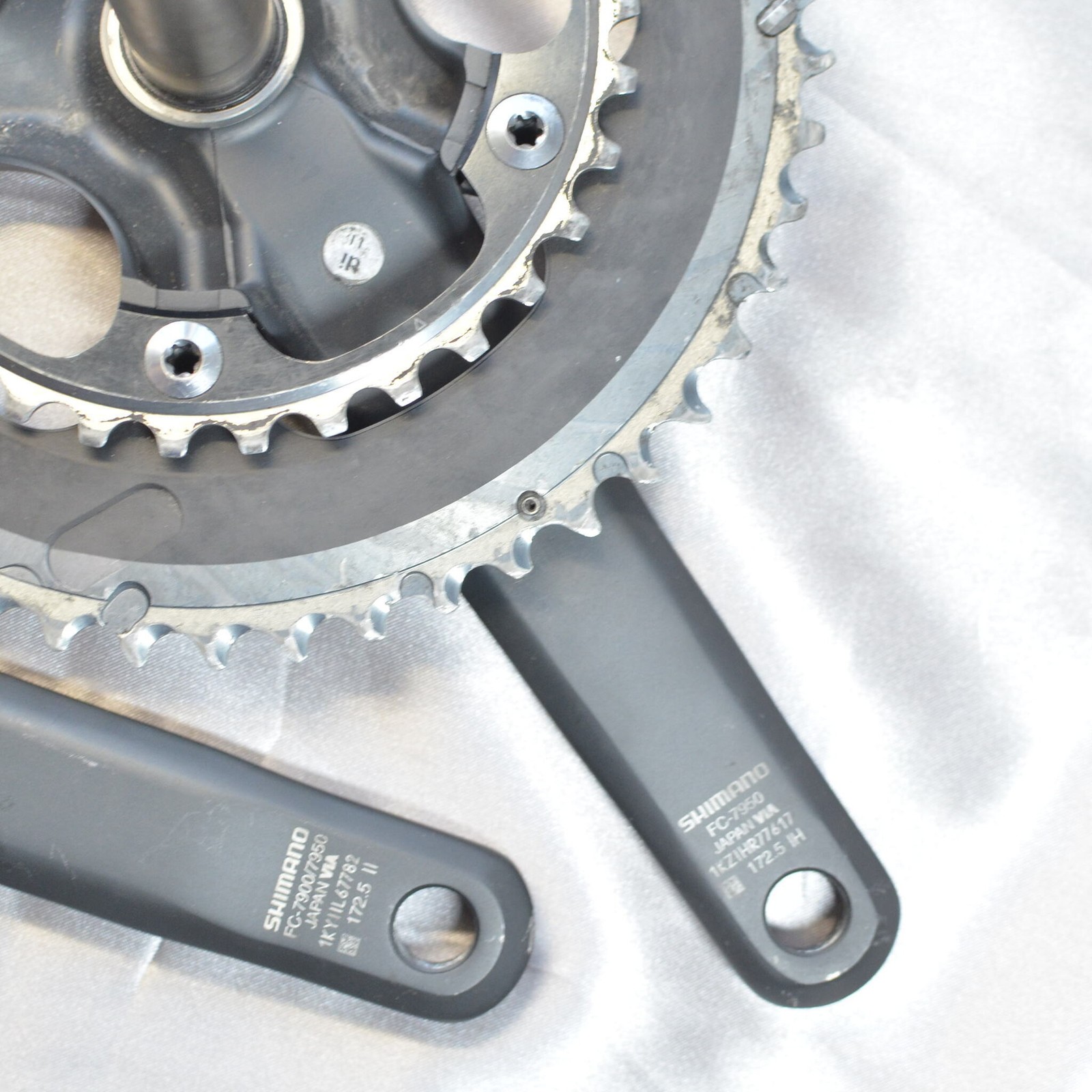 Shimano Dura Ace 7900 FC-7950 172.5mm 50-34 10 Speed COMPACT Crankset +BB