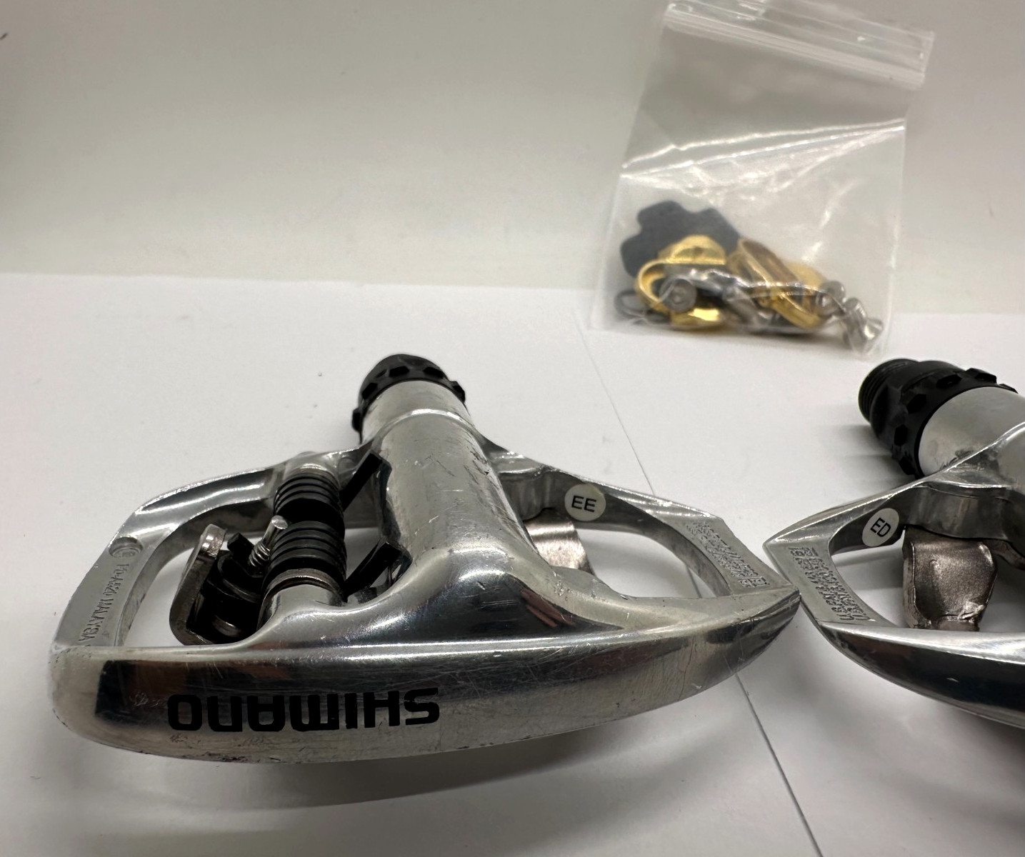 Shimano SPD Cycling Pedals Spinning Mountain Bike PD-A520 MTB Clipless 2 BOLT