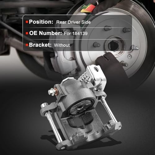Rear Left Brake Caliper Assembly 184139 1979-1985 For Buick Rear Left[184139]