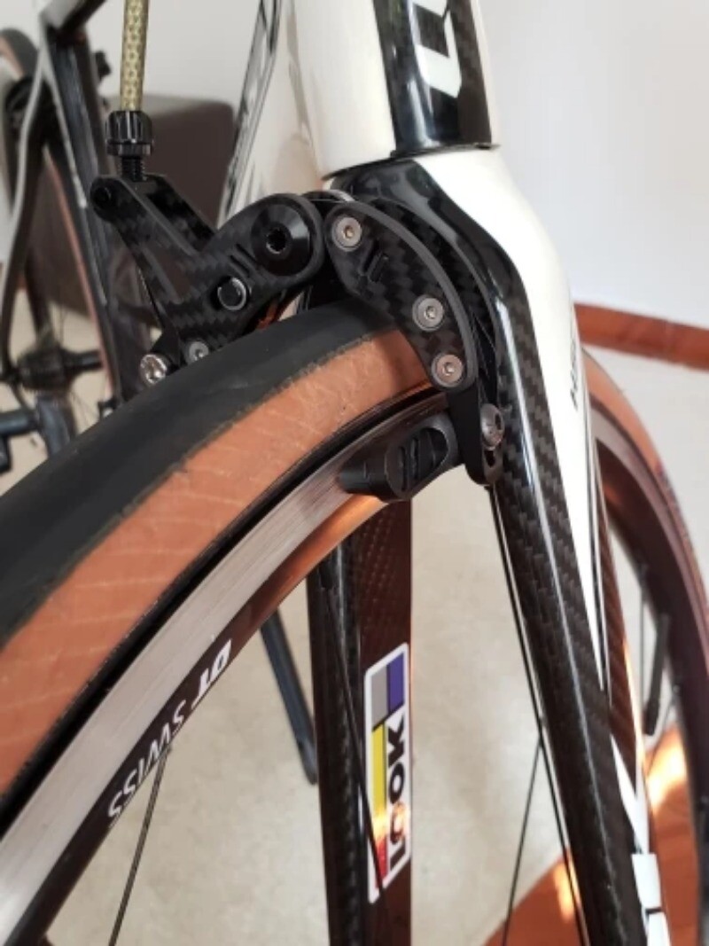 Folding Road Bike Carbon Fiber Side Pull Rim Brake C Brake Dual Pivot Caliper