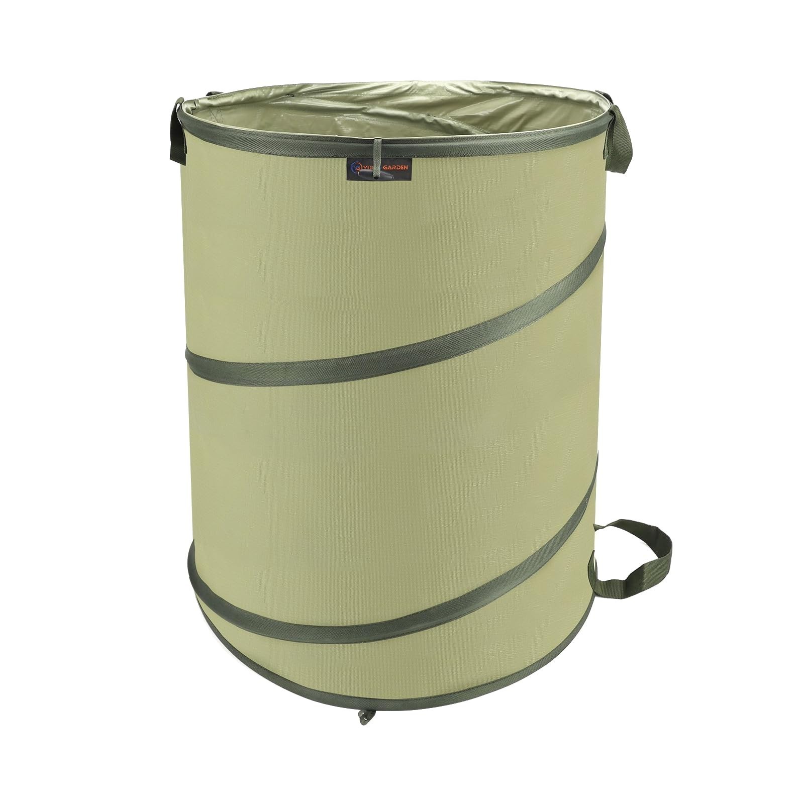 YUDI & GARDEN 45 Gallon Collapsible Garden Bag, Collapsible Trash Can for Gar…