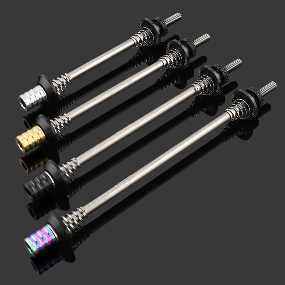 Titanium 18g/Pair-Super Light&Anti-Theft/Bolt on/QR/Quick Release skewers