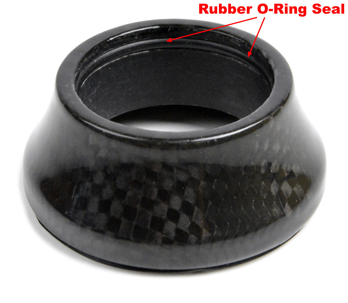 OMNI Racer WORLDS LIGHTEST Integrated Headset Conical Carbon Spacer 1-1/8″ 13mm