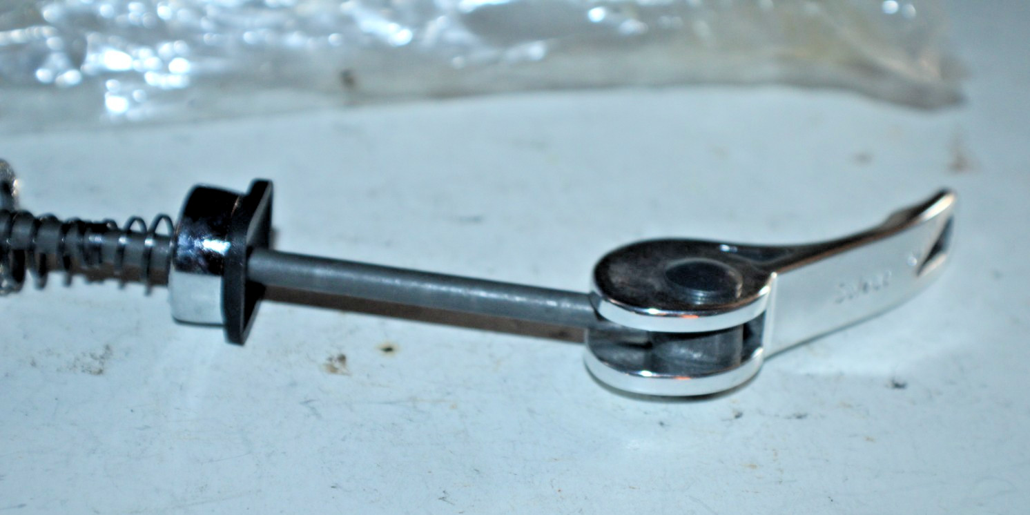 Soleus Rear QR Skewer Silver 130mm? NOS Very Nice Fast USA Shipper!