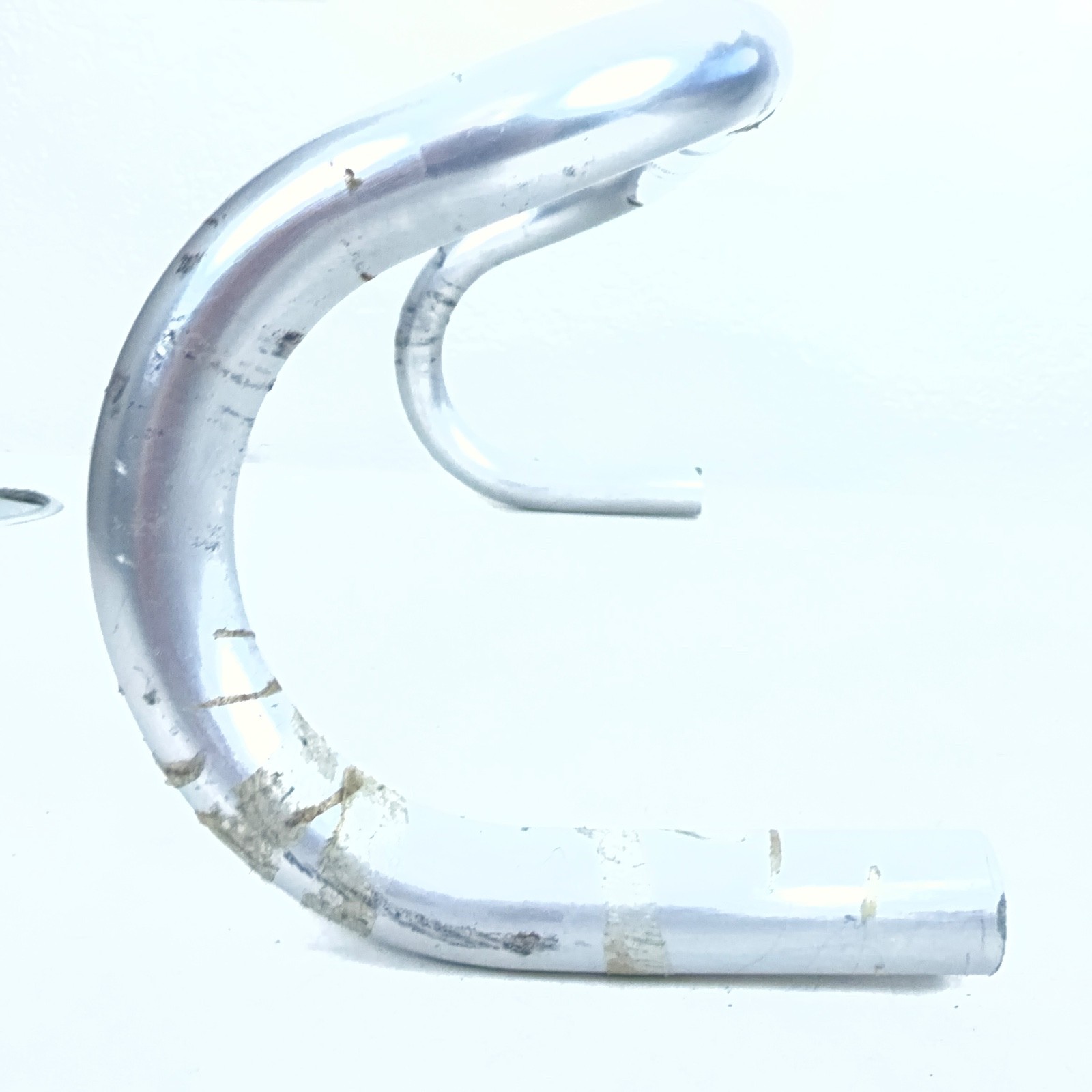 Vintage Nitto Olympiade 114 Drop Handlebar Ø25.4 mm/380mm Alloy Silver Japan