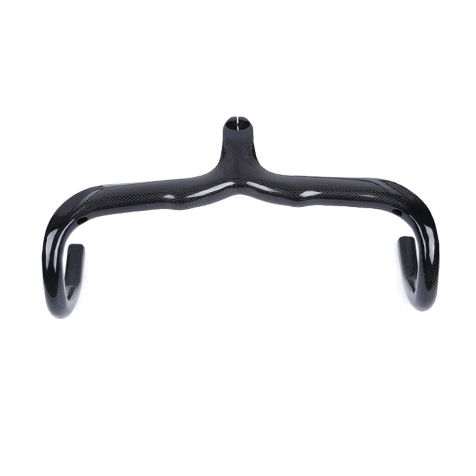 400/420/440mm Carbon Fiber Bicycle Integrated Handlebars Road Bike Drop Bar