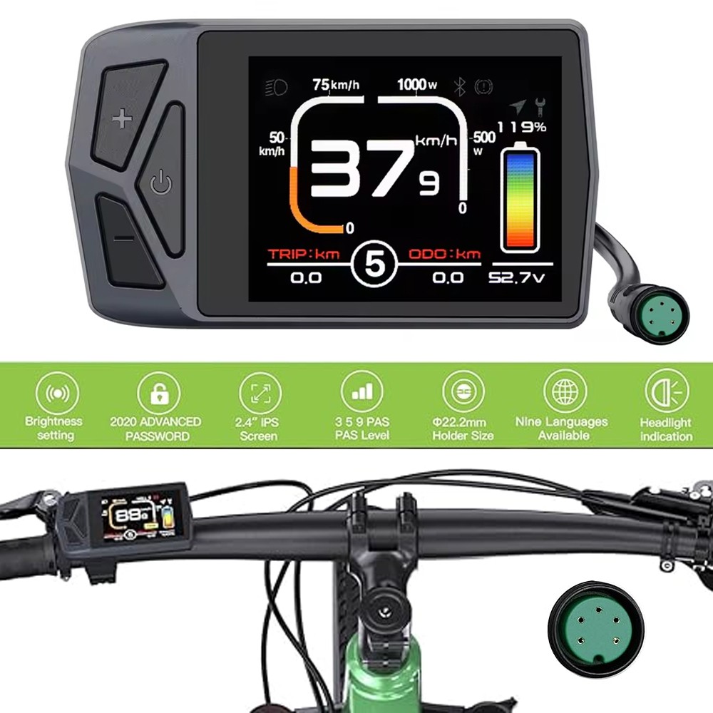 BAFANG BBS01/02 BBS-HD Motor HMI Mini DM03 Display Speedometer for Electric Bike