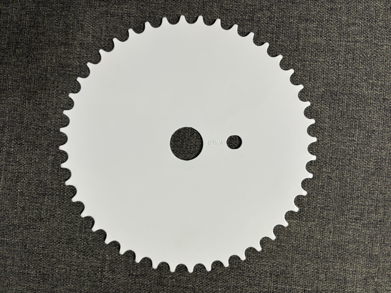 BICYCLE BIKE SPROCKET 44T OLD SCHOOL WHITE BMX