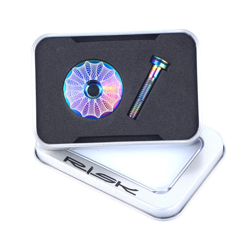 Bike Headset Stem Expander&Top Cap Carbon/Aluminum For Road Bike Mountain Bike