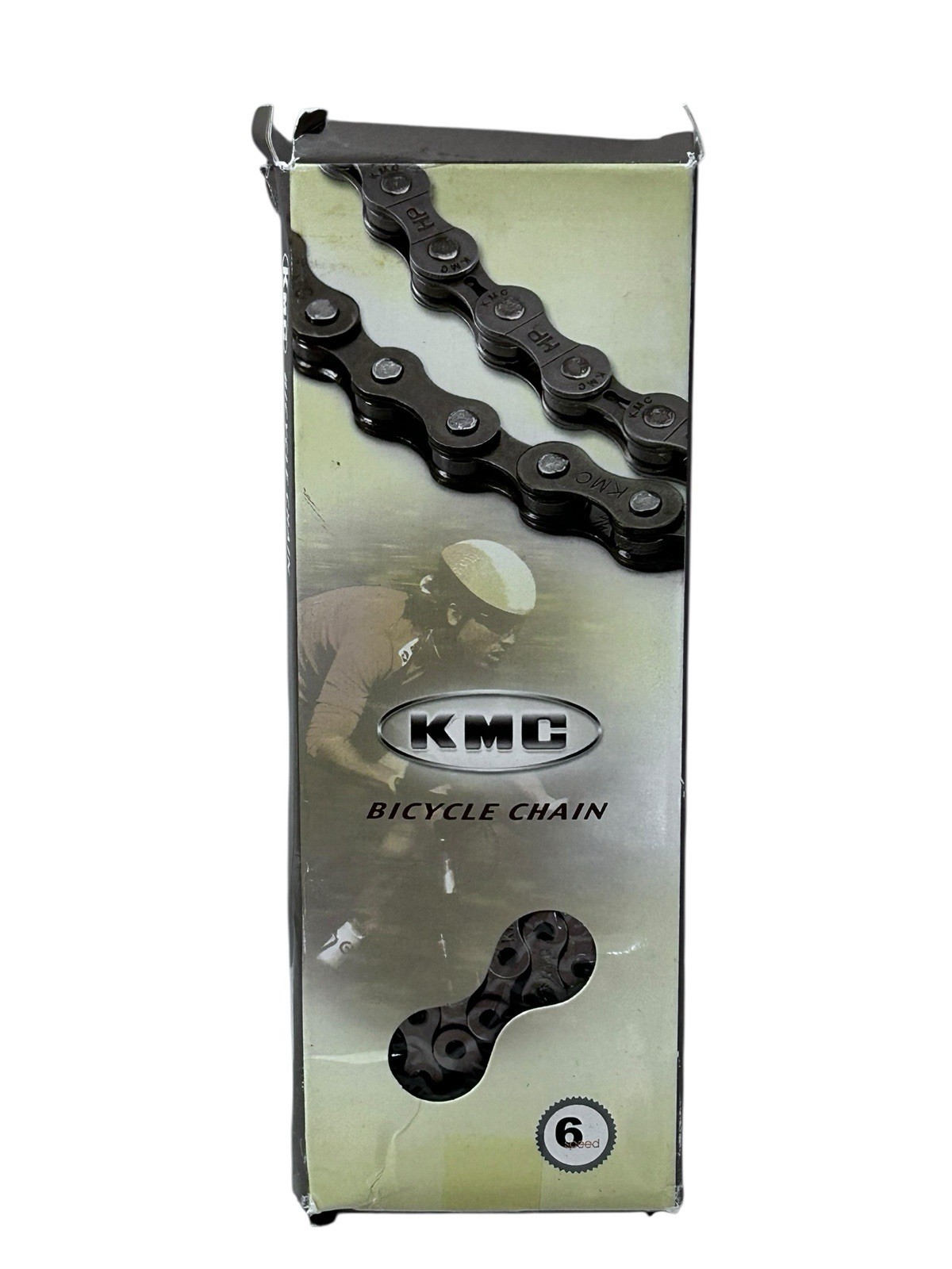 KMC Z33 6 Speed Bicycle Chain 1/2″ X 3/32″ SILVER New NIP