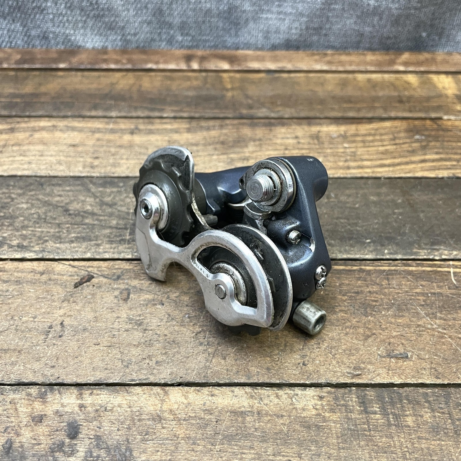 Vintage SunTour GPX Rear Derailleur Short Cage Hanger Silver Japan Road 220g