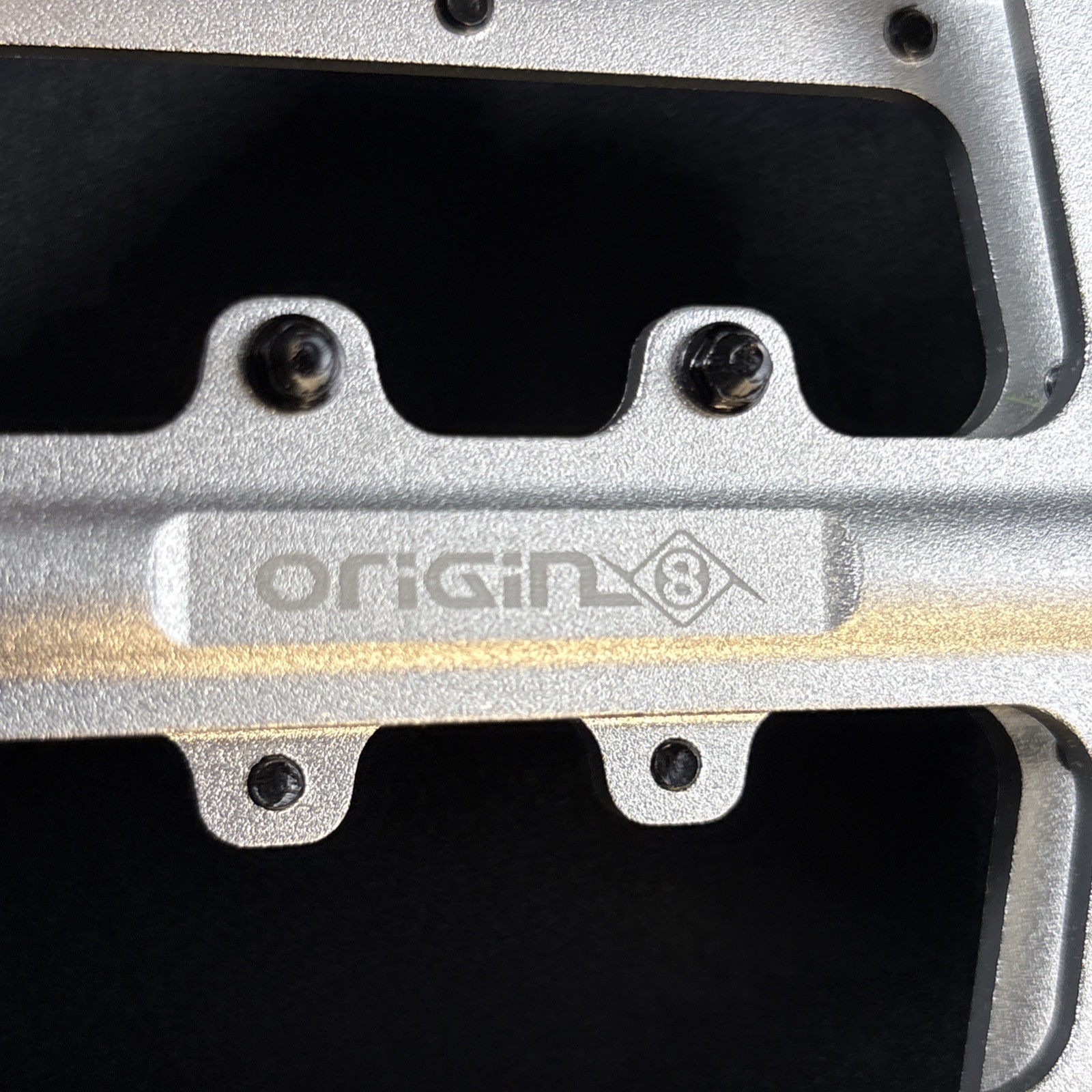 Origin8 Rascal Platform Pedals – CNC Aluminum, Concave Design, Removable Pins S
