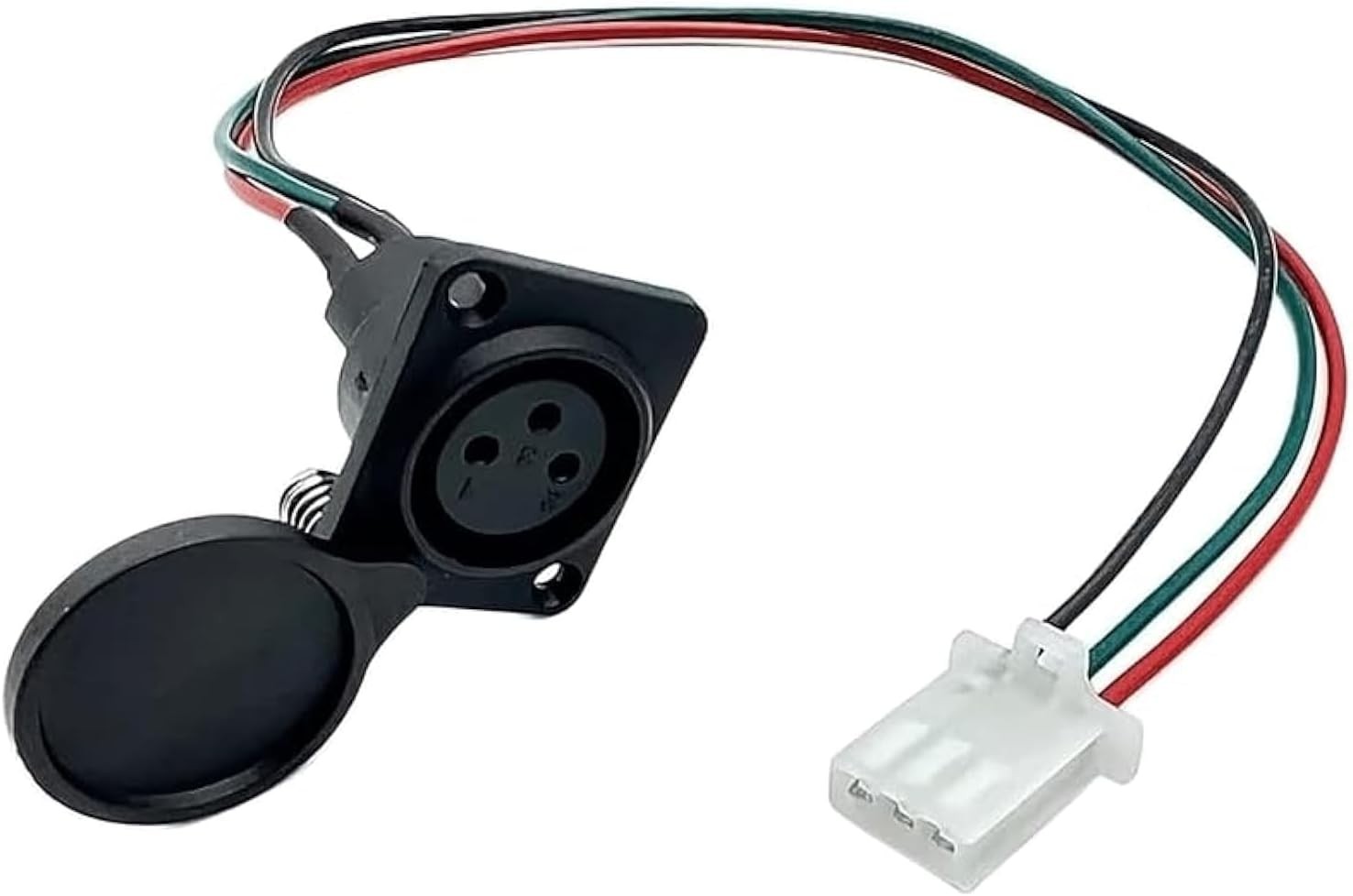 XLR Charging Port Cable Replacement for E-Bike, E-Scooter, Mobility, Wheelchair
