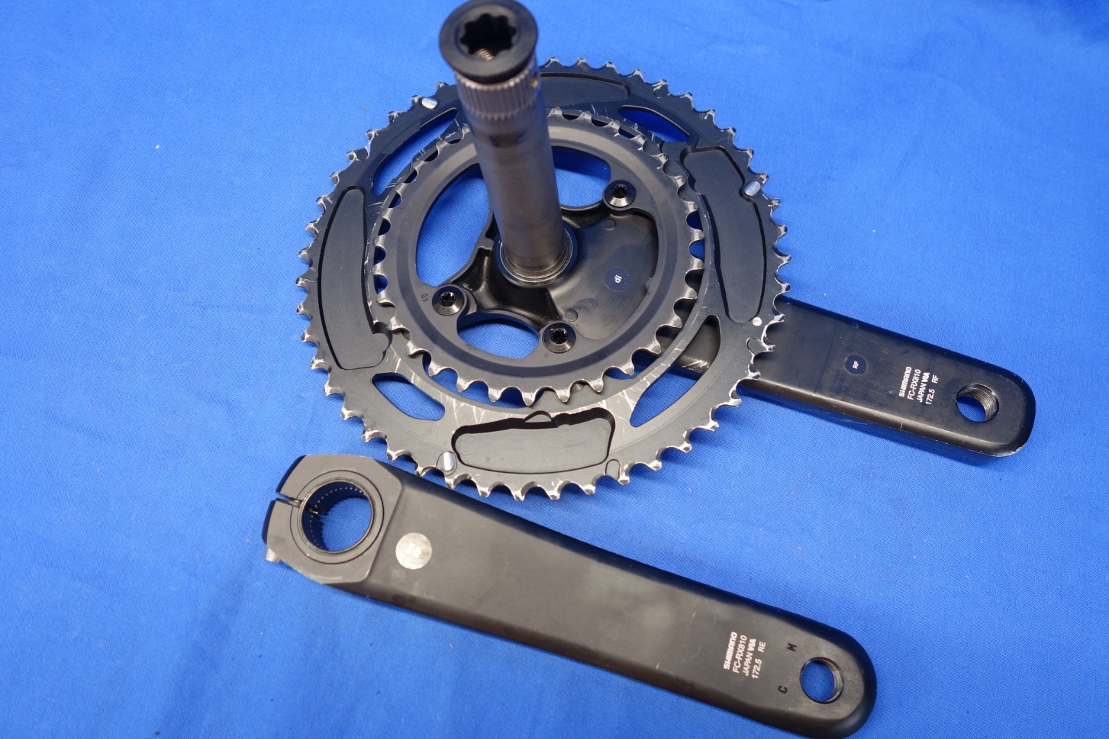 Shimano GRX FC-RX810 2 x 11 Speed Bike Crankset, 48/31t, 172.5mm Arm Length