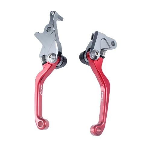 Motorcycle CNC Foldable Pivot Master Cylinder Clutch TRX400EX 1999-2008 RED