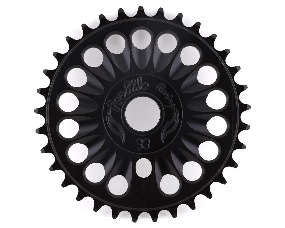 Profile Imperial 6061 Aluminum BMX Sprocket USA Made – Black 33t
