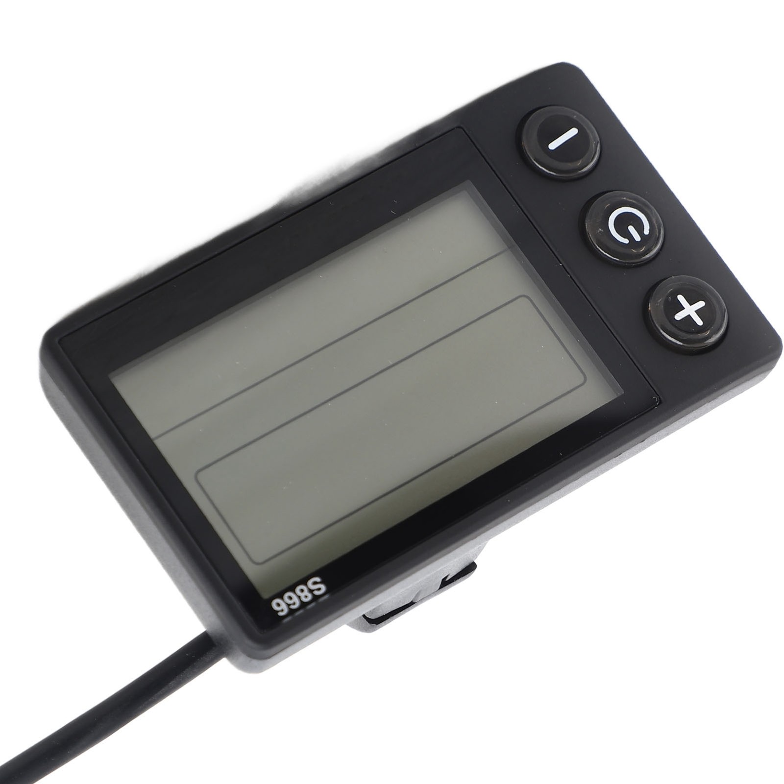 S866 Electric Bike LCD Display Meter UART Protocol Digital Dashboard Backlight