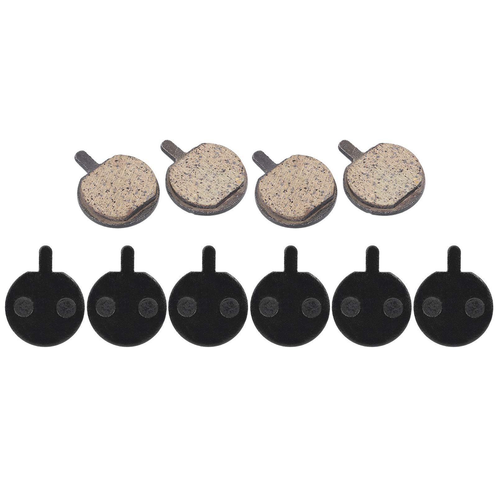 Bike Brake Pads, Semi Metal Resin Disc Pads, 5Pairs | Semi Metal Resin Disc