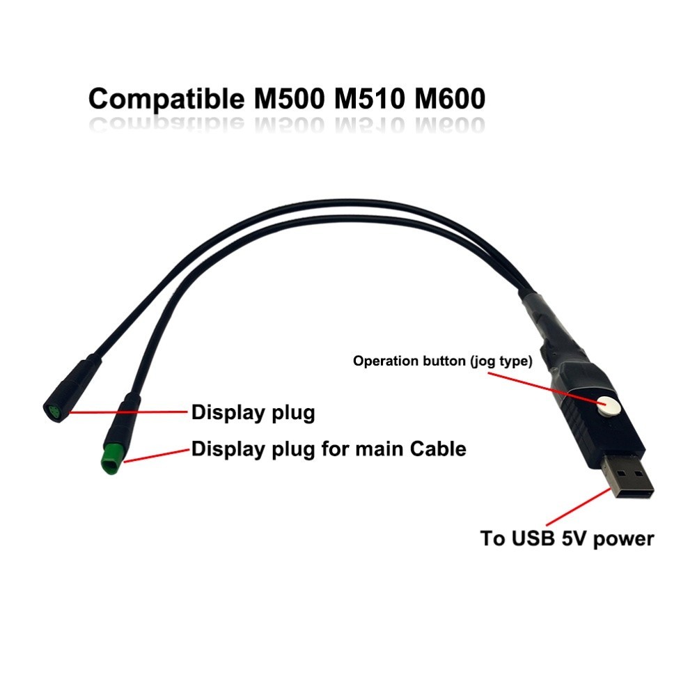 For bafang USB Programming Cable for CAN Bus Motor Tuning M400 M500 M620