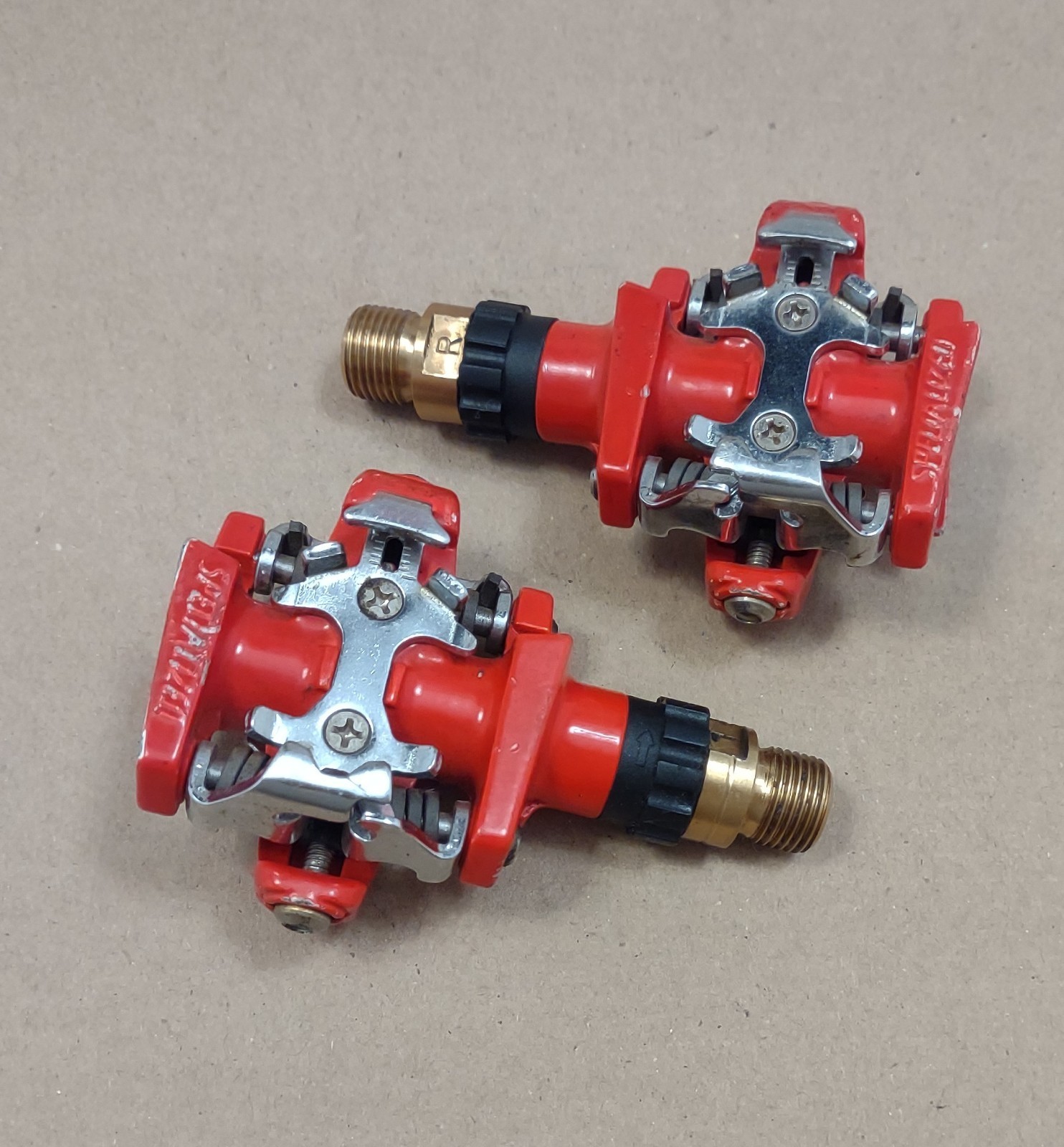 Vintage Bike Specialized S-Works Clipless Titanium Pedals
