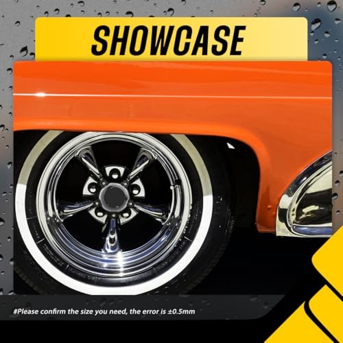Spacing Wheel Rim Center Caps Wheel Center Cap 5 Dog Ear 1.96″ Glossy Black