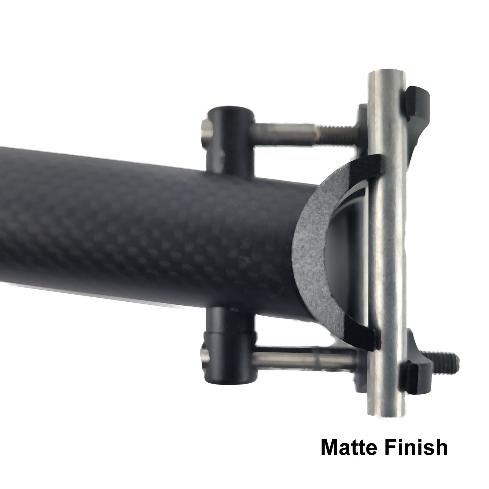 27.2x300mm OMNI Racer WORLDS LIGHTEST ULTRA-Lite Straight Carbon Seatpost: MATTE